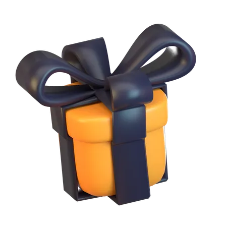 Halloween Present  3D Icon