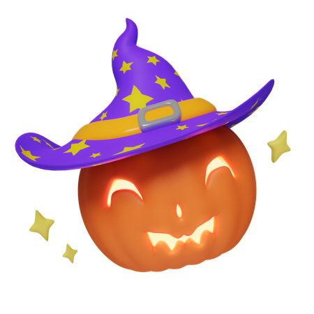 ハロウィンかぼちゃ  3D Icon