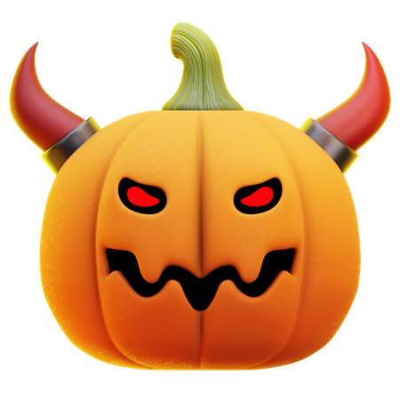 ハロウィンかぼちゃ  3D Icon