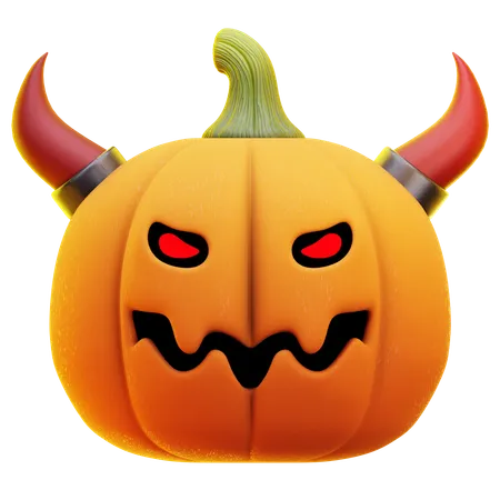 ハロウィンかぼちゃ  3D Icon