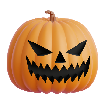 ハロウィンかぼちゃ  3D Icon