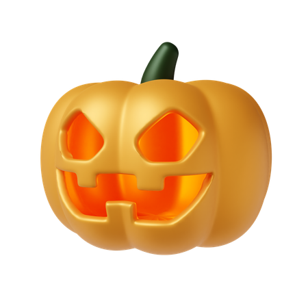 Halloween Pumpkin 3D Icon