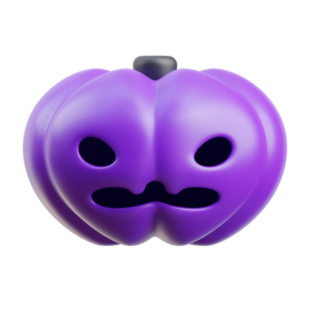 Halloween Pumpkin  3D Icon