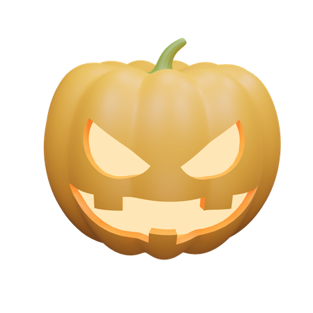 Halloween pumpkin  3D Icon