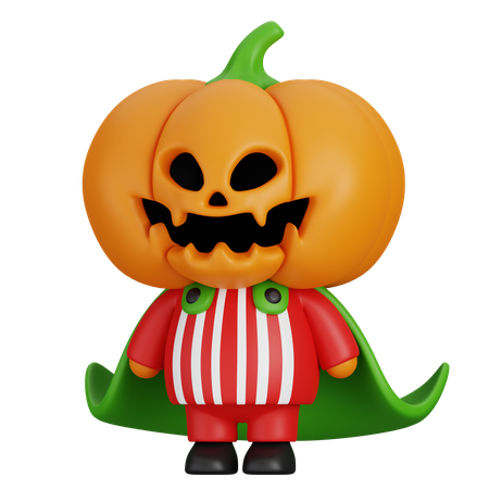 Halloween Pumpkin  3D Icon