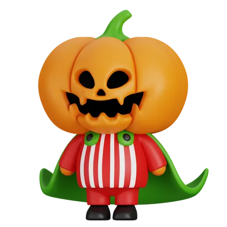 Halloween Pumpkin  3D Icon