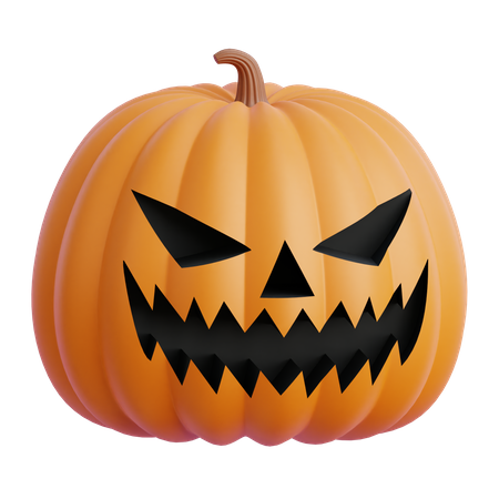 Halloween Pumpkin  3D Icon