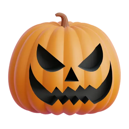 Halloween Pumpkin  3D Icon