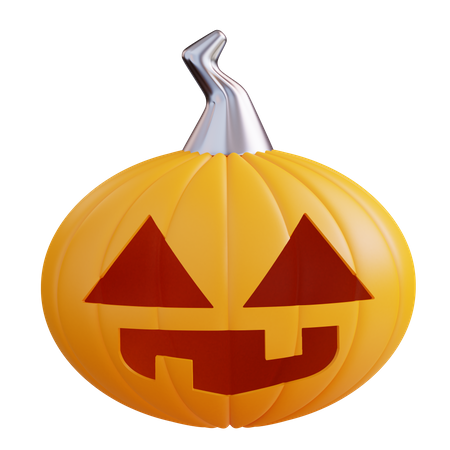 Halloween Pumpkin  3D Icon