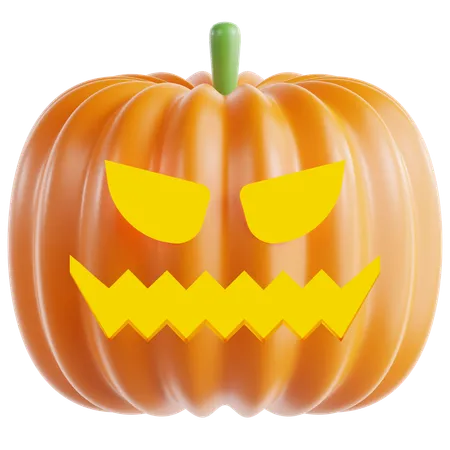 Halloween Pumpkin  3D Icon