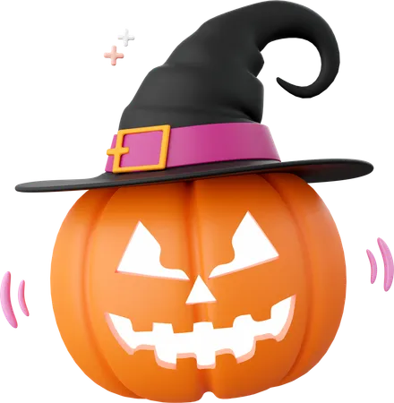 Halloween Pumpkin  3D Icon