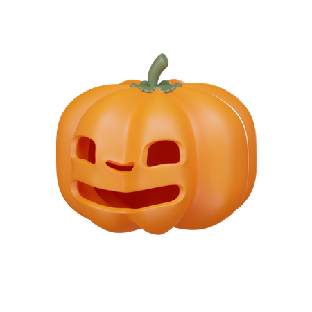 Halloween Pumpkin  3D Icon