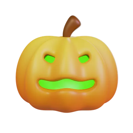 Halloween Pumpkin  3D Icon