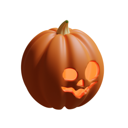 Halloween Pumpkin  3D Icon