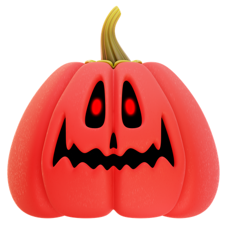 Halloween Pumpkin  3D Icon