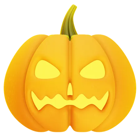 Halloween Pumpkin  3D Icon