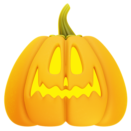 Halloween Pumpkin  3D Icon