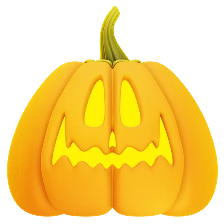 Halloween Pumpkin  3D Icon