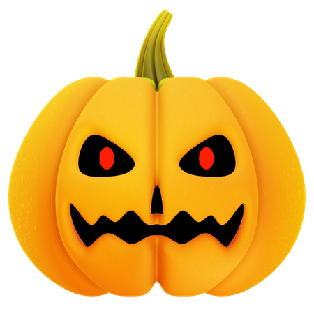 Halloween Pumpkin  3D Icon