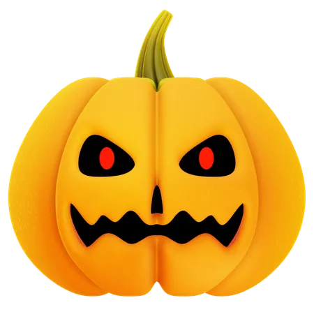 Halloween Pumpkin  3D Icon