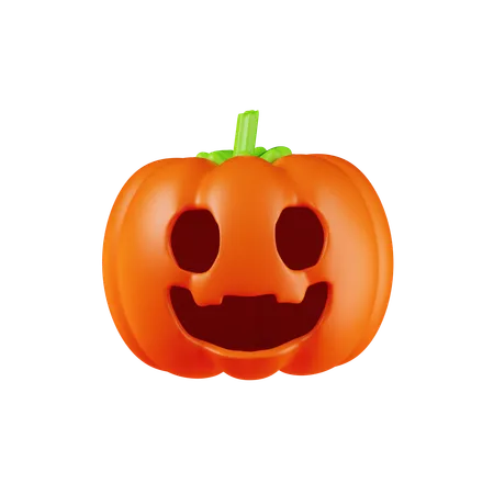 Halloween Pumpkin  3D Icon