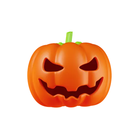 Halloween Pumpkin  3D Icon