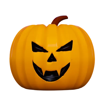 Halloween Pumpkin  3D Icon