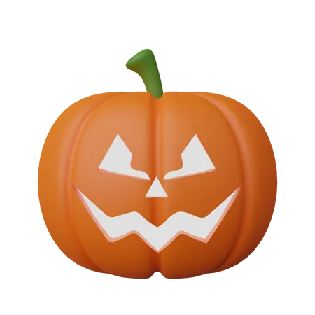 Halloween Pumpkin  3D Icon