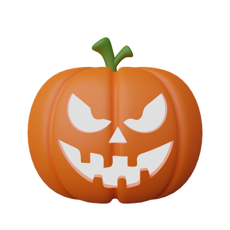 Halloween Pumpkin  3D Icon