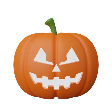 Halloween Pumpkin  3D Icon