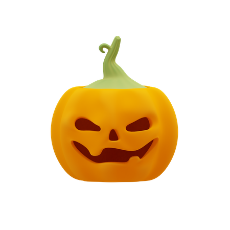 Halloween Pumpkin  3D Illustration