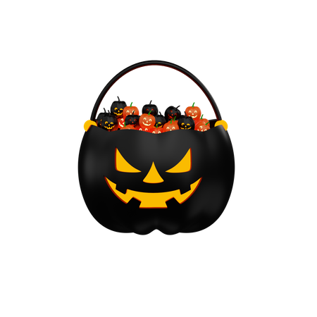 Halloween Pumpkin 3D Icon