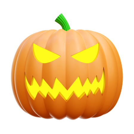 Halloween Pumpkin 3D Icon