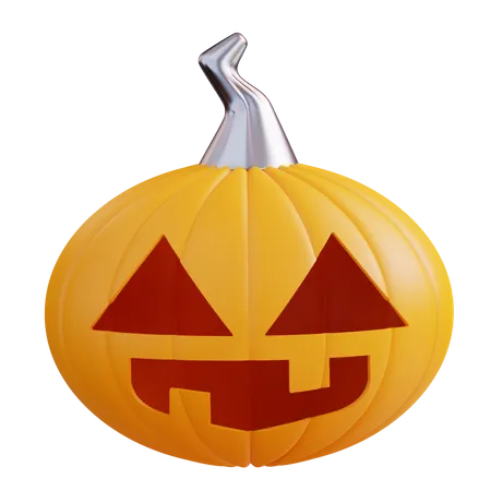3 D Illustration Pumpkin Head 3D Icon
