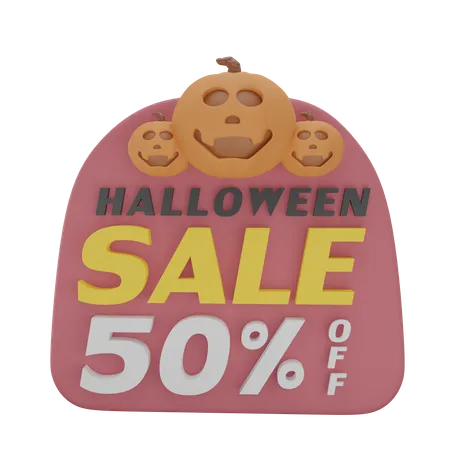 Halloween-Rabatt  3D Icon