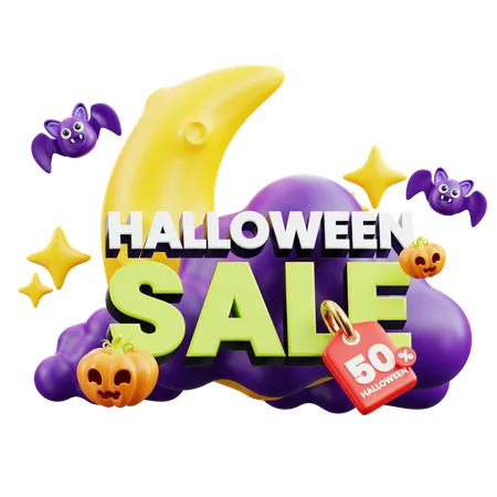 Halloween Sale  3D Icon