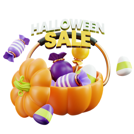 Halloween Sale  3D Icon