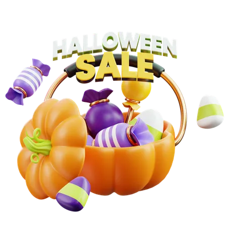 Halloween Sale  3D Icon