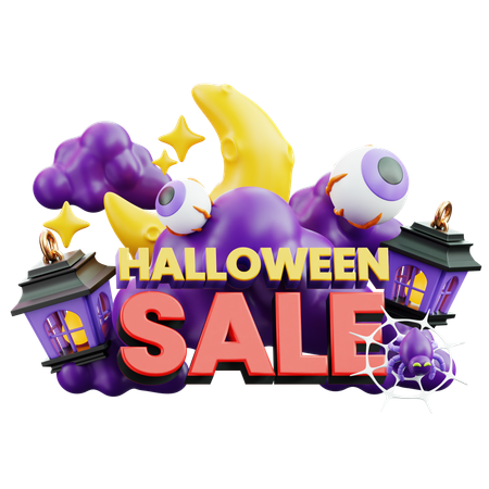 Halloween Sale  3D Icon