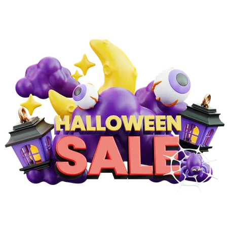 Halloween Sale  3D Icon