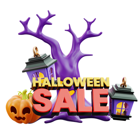 Halloween Sale  3D Icon