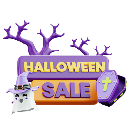 Halloween Sale  3D Icon