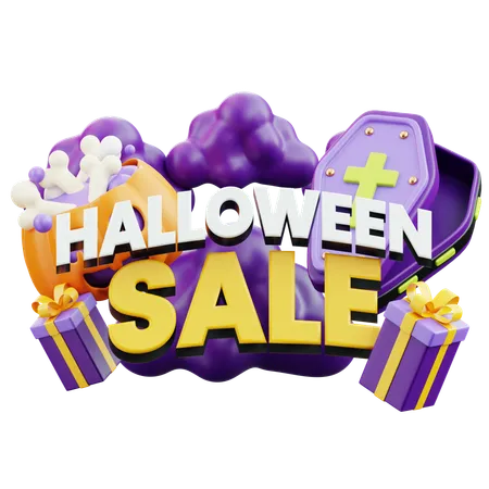 Halloween Sale  3D Icon