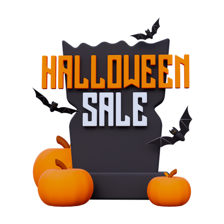 Halloween Sale  3D Icon