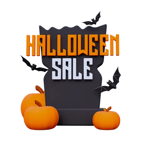 Halloween Sale  3D Icon