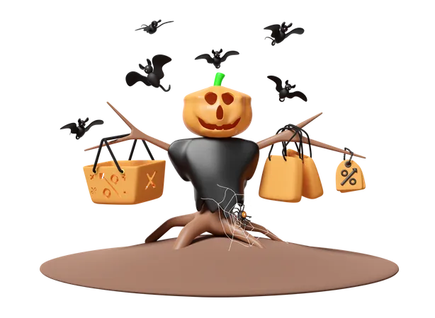 Halloween Sale  3D Icon