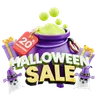 Halloween Sale Percent