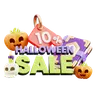 Halloween Sale Percent