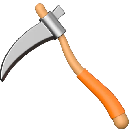 Halloween Scythe  3D Icon