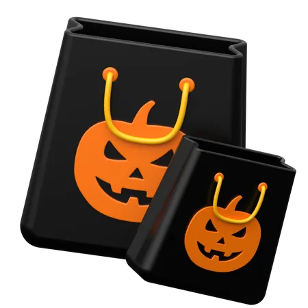 Halloween Shopping  3D Icon